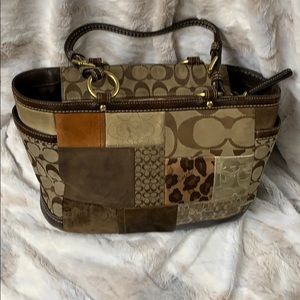 Coach patchwork bag